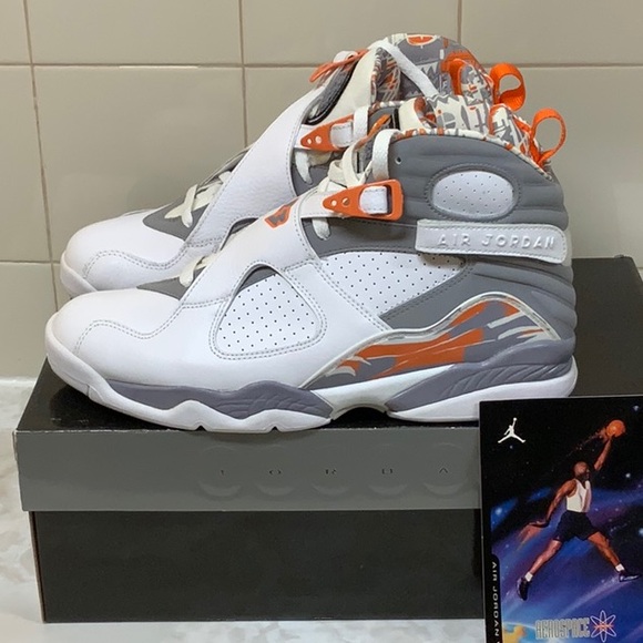 Air Jordan 8 ‘Orange Blaze’ DS - Picture 4 of 7